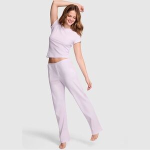 VICTORIA’S SECRET PINK Light Purple Pajama Set.